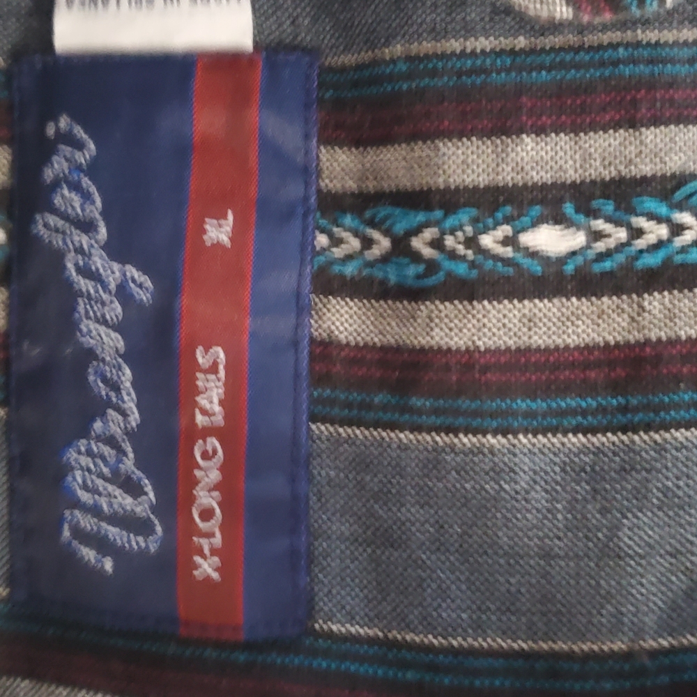 Wrangler Multicolor Casual Button Down Shirt